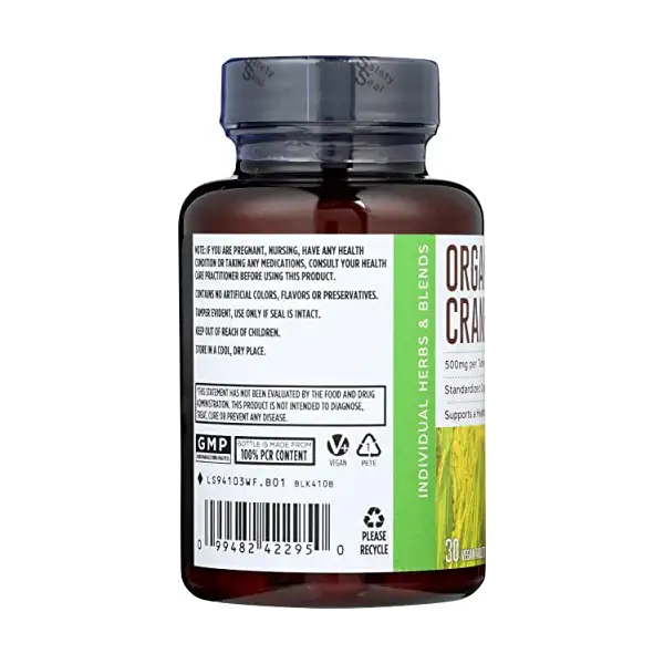 Organic Pure Cranberry, 30 CT 6
