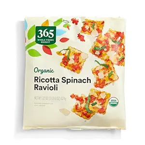 365 by Whole Foods Market, Organic Spinach Ricotta Ravioli, 22 Ounce