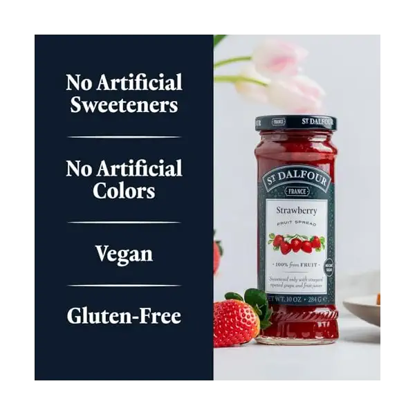 Strawberry Fruit Spread Value Size, 17.6 OZ 3