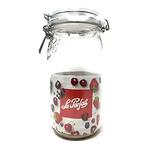 Rounded French Glass Storage Jar 48 Ounce, 1 EA