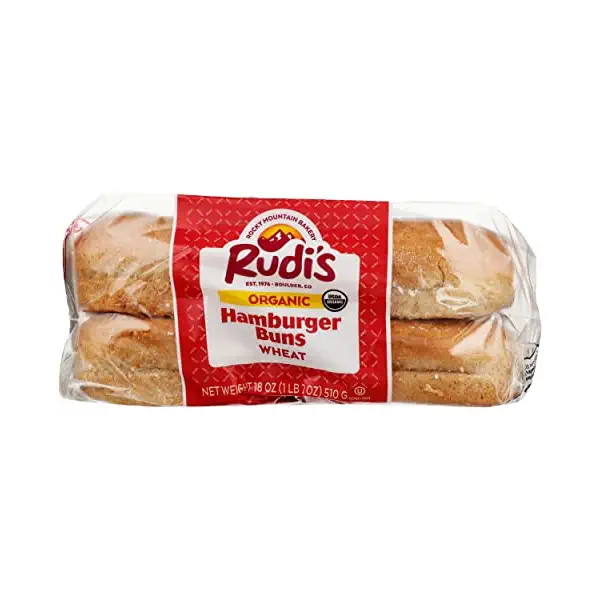 Organic Wheat Hamburger Buns, 18 OZ 8