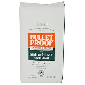 The High Achiever Enhanced Ground Coffee, 10 OZ