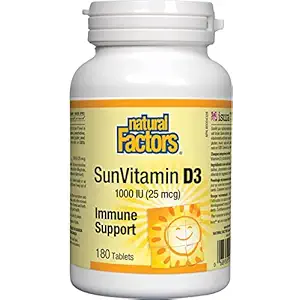Vitamin D3 1000Iu, 180 CT