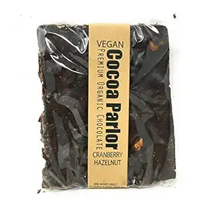 Organic Cranberry Hazelnut Chocolate Bark