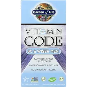 Vitamin Code 50 & Wiser Mens Multi, 120 CT