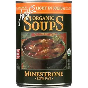 Organic Low Sodium Minestrone Soup, 14.1 OZ