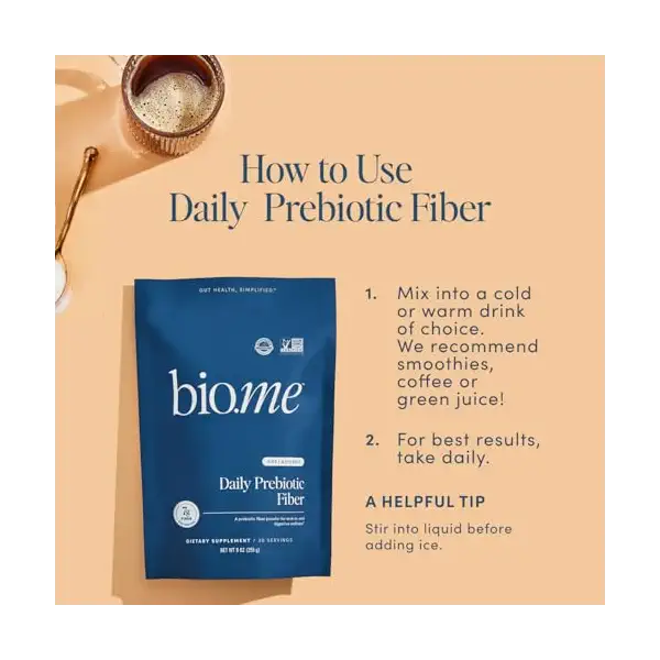 Daily Prebiotic Fiber, 9 OZ 9