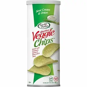 Garden Veggie Chips Sour Cream And Onion, 141 GR
