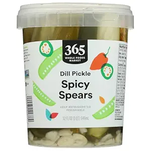 Spicy Dill Pickle Spears, 32 FZ
