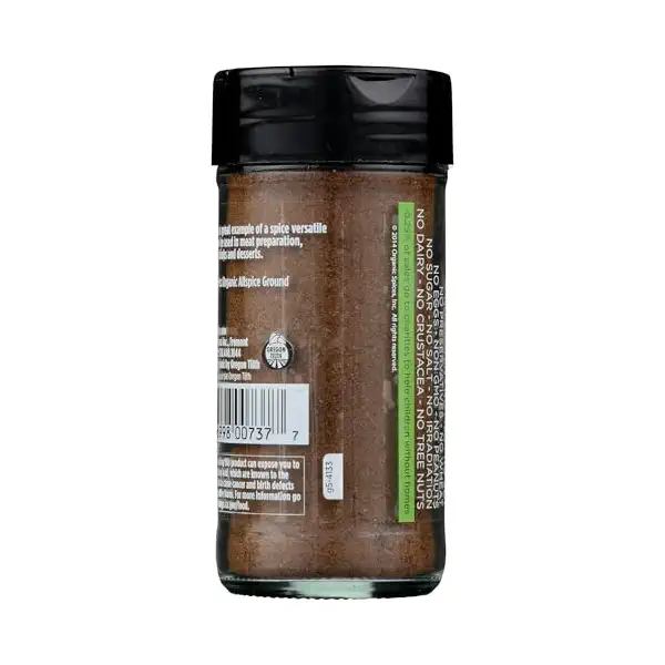 Organic Jar Allspice Ground, 1.6 OZ 2