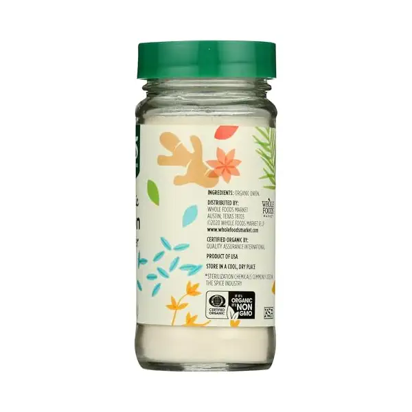 Organic Onion Powder, 1.73 OZ 3
