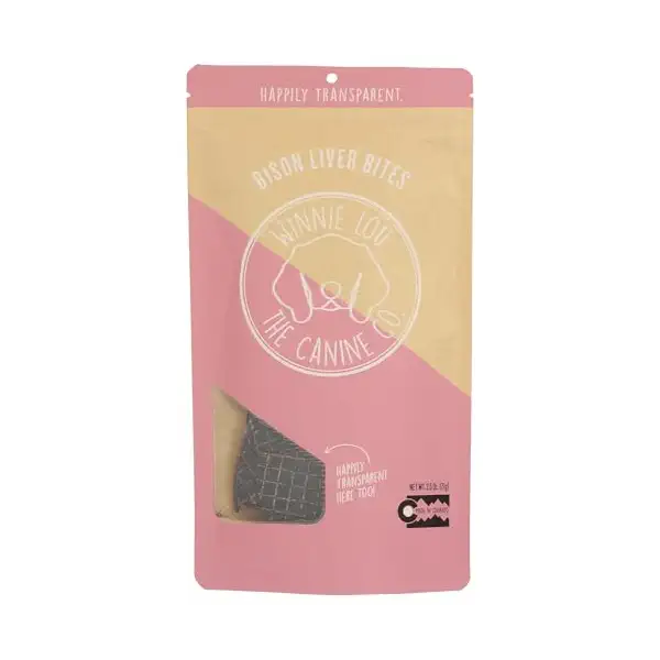 Bison Liver Bites Dog Treat 1