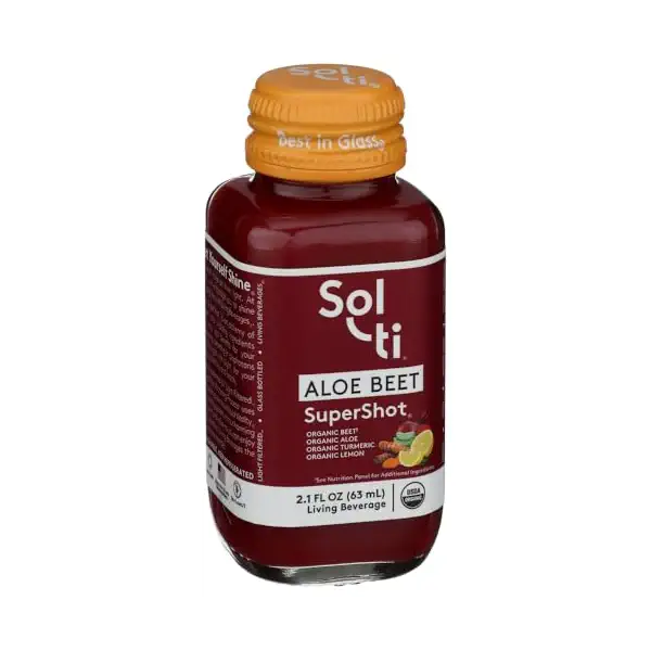 Organic Aloe Beet SuperShot, 2.1 FZ 2