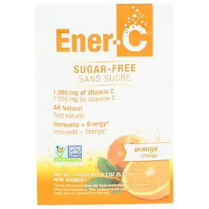 Orange Sugar Free Vitamin C Drink Mix Single, .2 OZ