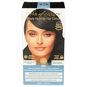 2N Natural Darkest Brown Hair Color, 4.4 FZ