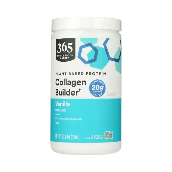 365 by Whole Foods Market, Vanilla Plant Based Collagen Builder, 11.6 Ounce 1
