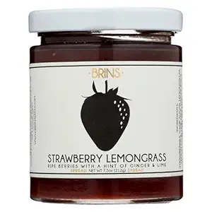 Jam Strawberry Lemongrass, 7.5 OZ