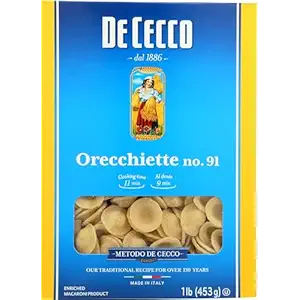 Orecchiette No. 91 Pasta, 16 OZ