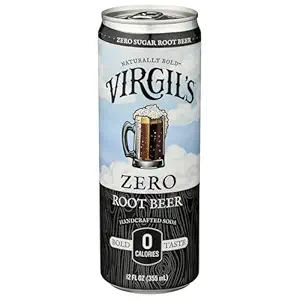Zero Sugar Root Beer Soda Single, 12 FZ