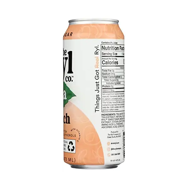 RYL TEA 16OZ - BLACK PEACH 4