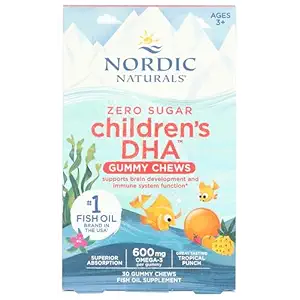 Zero Sugar Children's DHA Gummies, 30 CT