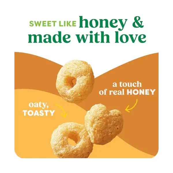 Organic Shapes And Flakes Honey Toasted Cereal, 13.6 OZ 5