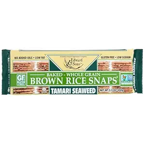 Tamari Seaweed Rice Snaps, 3.5 OZ