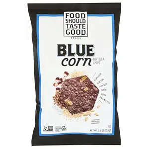 Blue Corn Tortilla Chips, 5.5 OZ