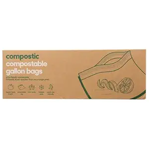 Compostable Gallon Bags 10 Count, 10 CT