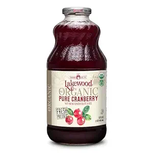 Organic Pure Cranberry Juice, 32 FZ