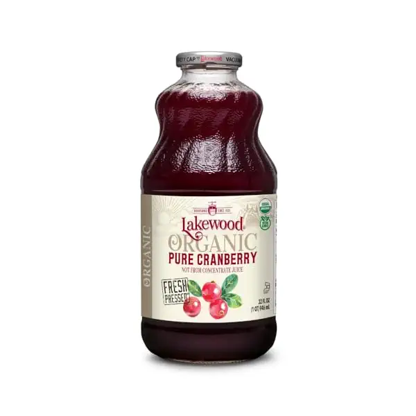 Organic Pure Cranberry Juice, 32 FZ 1