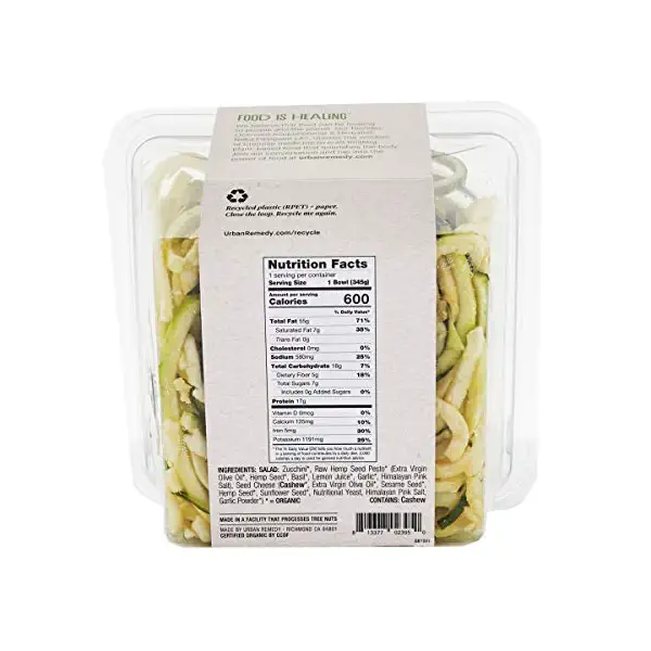 Hemp Seed Pesto Bowl, 12.2 OZ 4