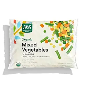 365 Everyday Value, Organic Mixed Vegetables No Salt Added, 16 oz, (Frozen)