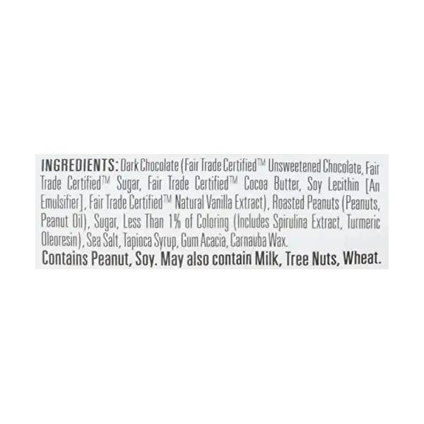 Peanuts Dark Chocolate Sea Salt, 1.5 OZ 2