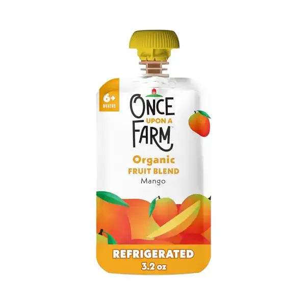 Organic Mango Baby Fruit Blend Sgl, 3.2 OZ 1