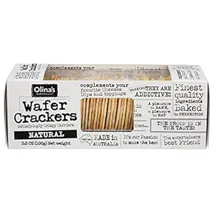 Cracker Wafer Natural, 3.5 OZ