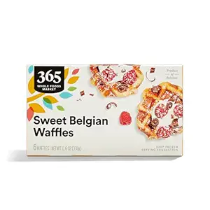 365 by Whole Foods Market, Belgian Waffles, 11.6 Ounce