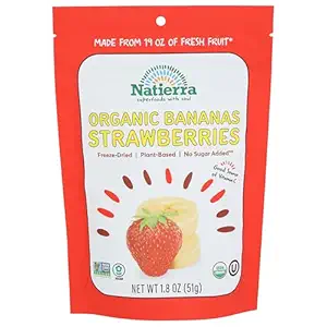 Organic Banana Strawberry, 1.8 OZ