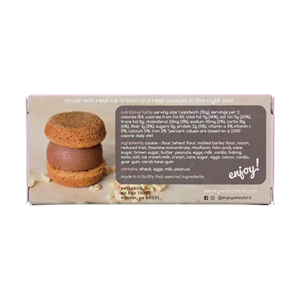 Peanut Butter Cookie And Chocolate Ice Cream Sandwiches 3
