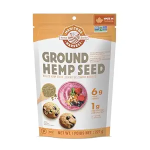 Natural Ground Hemp Seed, 227 GR
