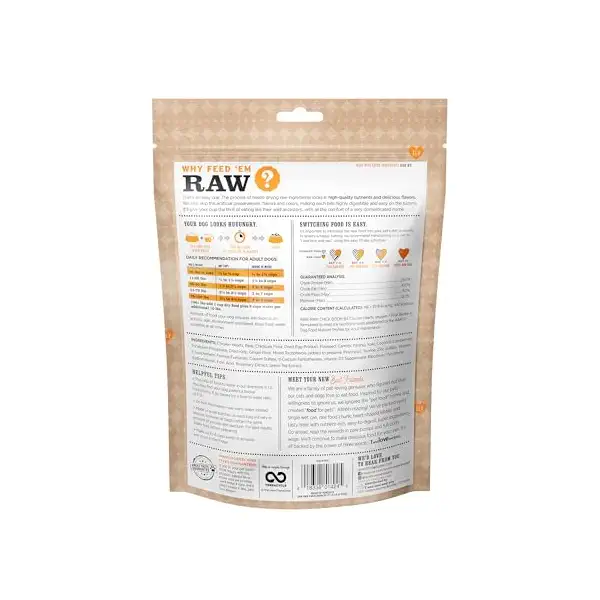 Stir and Boom Freeze Dried Raw Free Chicken Dry Dog Food, 1 LB 2