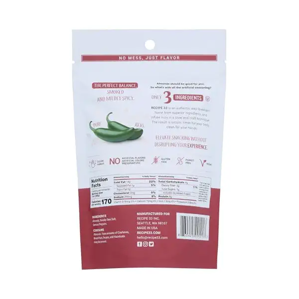 Smoky Serrano Infused Almonds 2