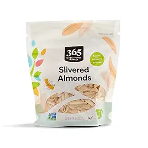 365 by Whole Foods Market, Blanched And Slivered Almonds, 8 Ounce