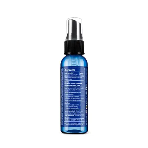 Peppermint Hand Hygiene Spray 2