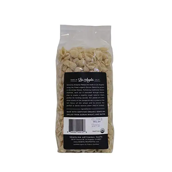 Organic Conchiglie Pastina, 16 OZ 3