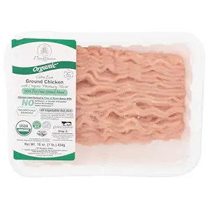 Organic Ground Chicken Breast, 16 OZ