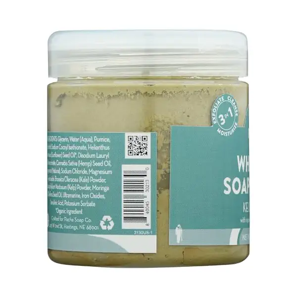 Kelp and Kale Whipped Soap Scrub, 8 OZ 5