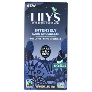 Stevia Sweetened Dark Chocolate, 2.8 OZ