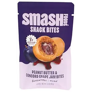Peanut Butter & Concord Grape Jam Superfood Bites, 1.8 OZ