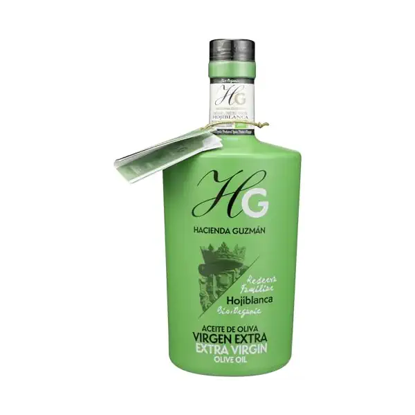 Organic Hojiblanca Extra Virgin Olive Oil, 16.9 FZ 1